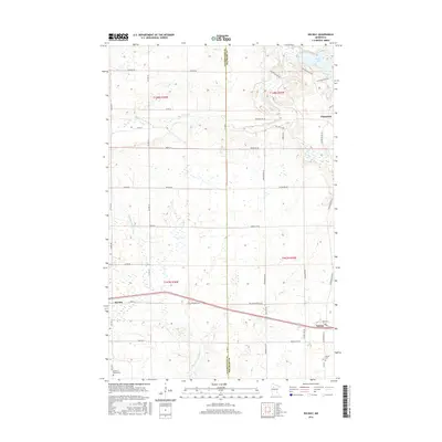 2016 Map of Solway, 2016 Print