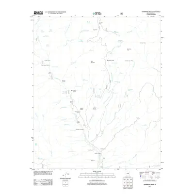 2011 Map of Sombrero Peak, 2011 Print