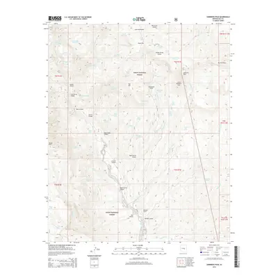 2014 Map of Sombrero Peak, 2014 Print