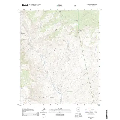 2026 Map of Sombrero Peak, 2026 Print