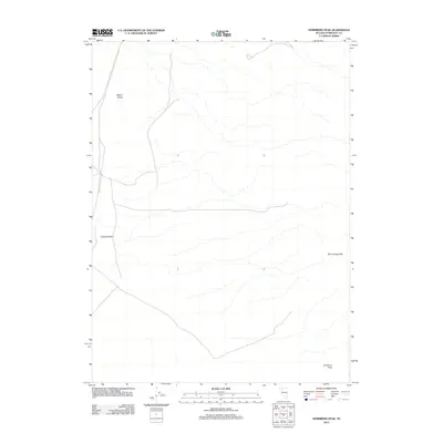 2011 Map of Sombrero Peak, 2011 Print