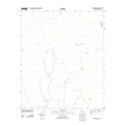 2012 Map of Sombrero Peak, 2012 Print