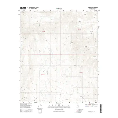 2015 Map of Sombrero Peak, 2015 Print