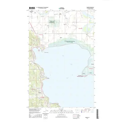 2017 Map of Somers, 2017 Print