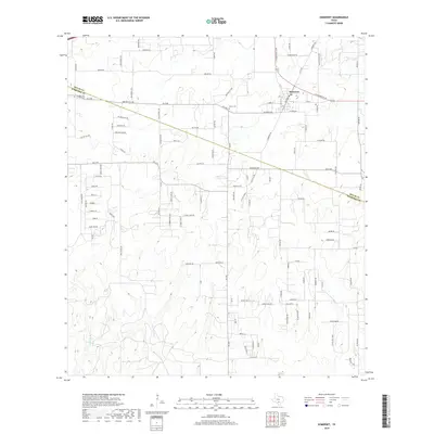 2019 Map of Somerset, 2019 Print