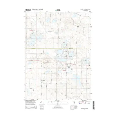2014 Map of Somerset Center, 2014 Print
