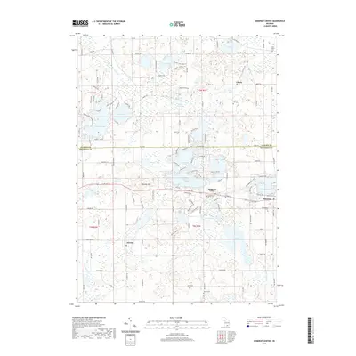 2019 Map of Somerset Center, 2019 Print