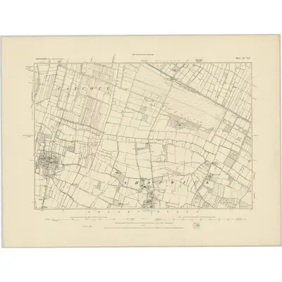 1885 Map of Somerset LI.NE