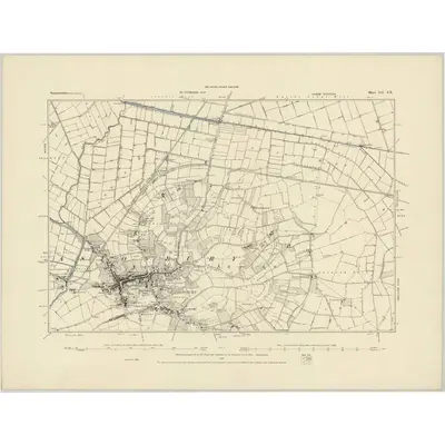 1885 Map of Somerset LII.NE