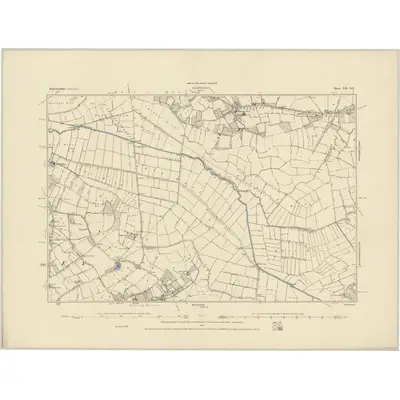 1885 Map of Somerset LII.SE
