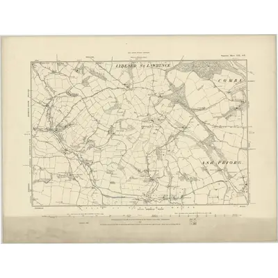 1887 Map of Somerset LIX.SE