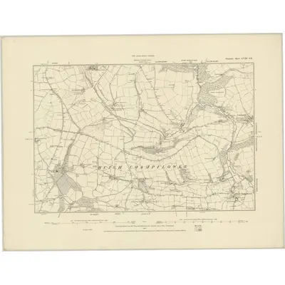 1887 Map of Somerset LVIII.SE