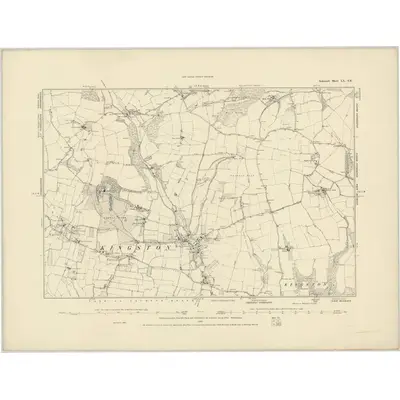 1887 Map of Somerset LX.SE