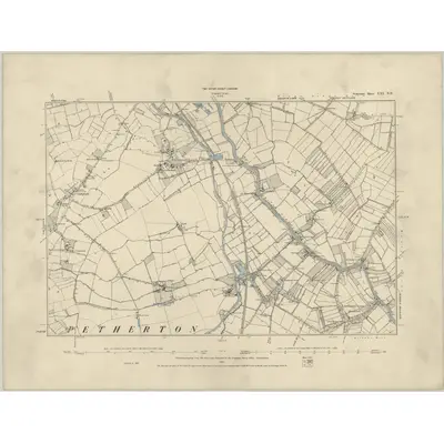 1887 Map of Somerset LXI.NE