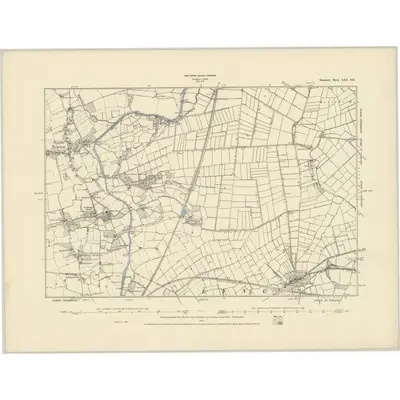 1887 Map of Somerset LXI.SE