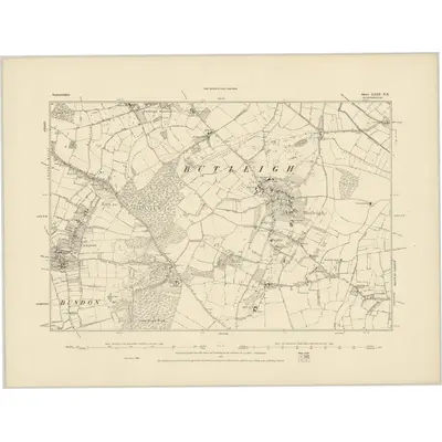 1885 Map of Somerset LXIII.NE