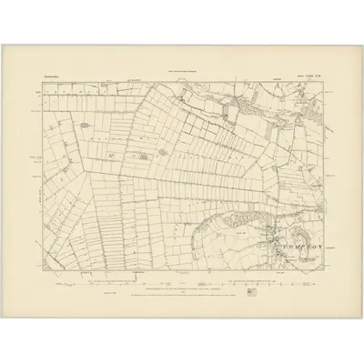 1885 Map of Somerset LXIII.NW