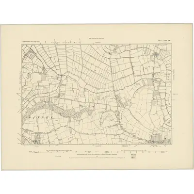 1885 Map of Somerset LXIII.SW