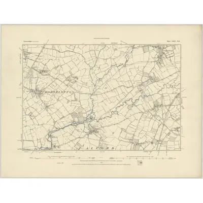1885 Map of Somerset LXIV.NE