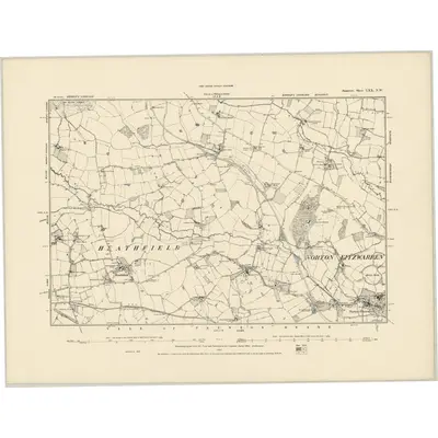 1887 Map of Somerset LXX.NW