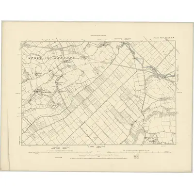 1886 Map of Somerset LXXII.NW