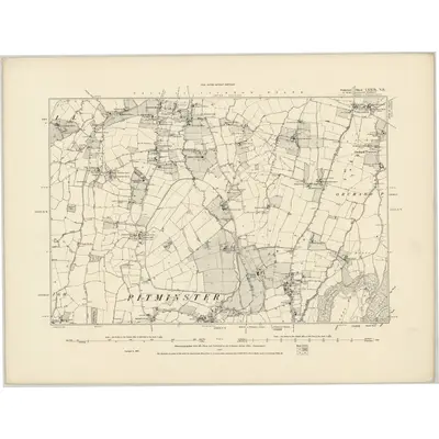 1887 Map of Somerset LXXIX.NE