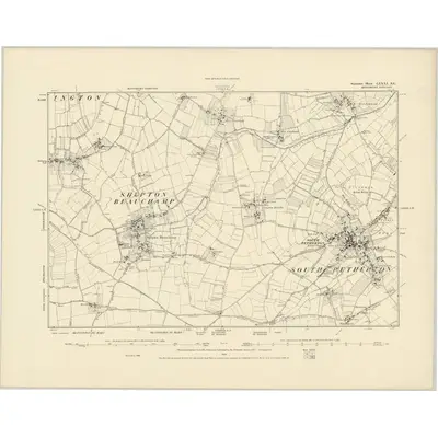 1886 Map of Somerset LXXXI.SE