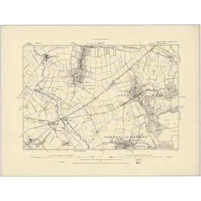 1886 Map of Somerset LXXXII.SW