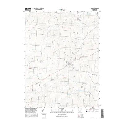 2016 Map of Somerset, 2016 Print
