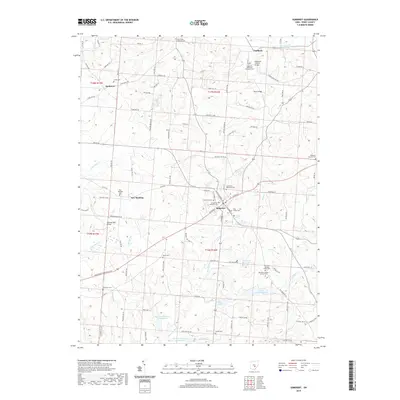 2019 Map of Somerset, 2019 Print