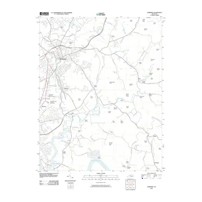2010 Map of Somerset, 2010 Print