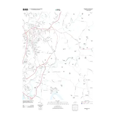 2013 Map of Somerset, 2013 Print
