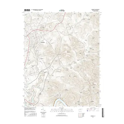 2016 Map of Somerset, 2016 Print