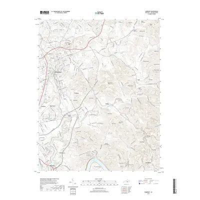 2019 Map of Somerset, 2019 Print