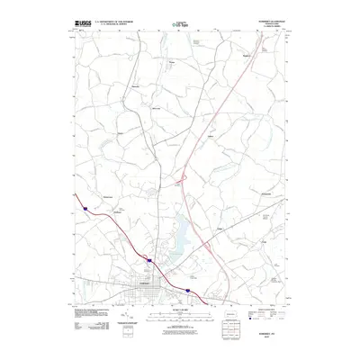 2010 Map of Somerset, 2010 Print