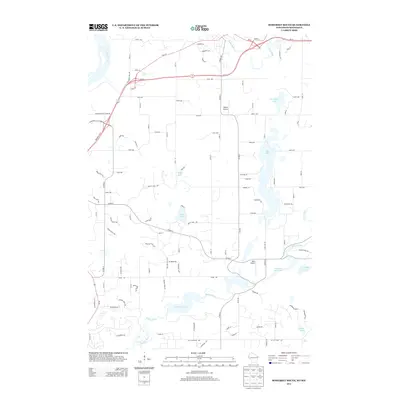 2013 Map of Somerset South, 2013 Print