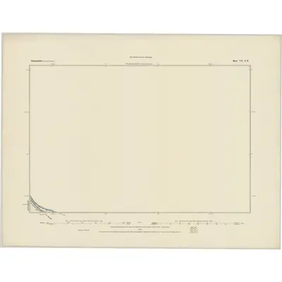 1882 Map of Somerset VII.NW, 1884 Print