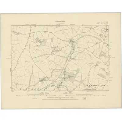 1886 Map of Somerset XCII.NE
