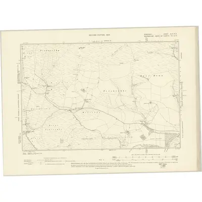 1902 Map of Somerset XLIV.NE, 1904 Print