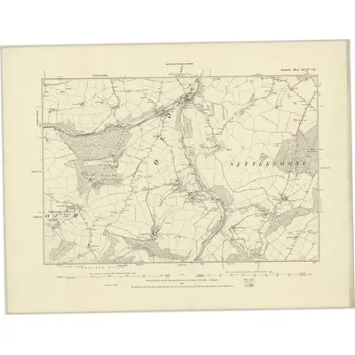 1887 Map of Somerset XLVII.SE