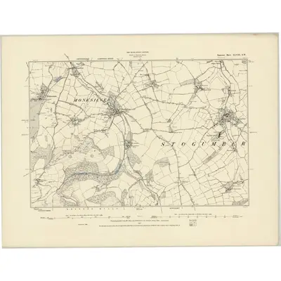 1887 Map of Somerset XLVIII.SW