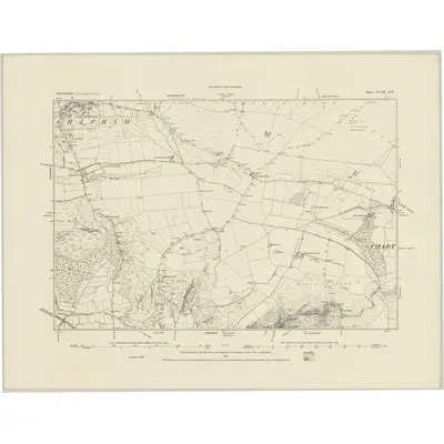 1884 Map of Somerset XVIII.SW