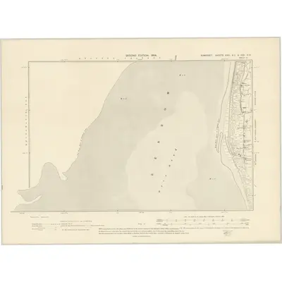 1902 Map of Somerset XXIV.NE & XXV.NW, 1904 Print