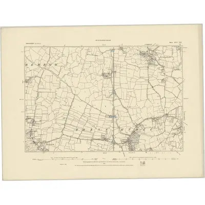 1884 Map of Somerset XXV.NE