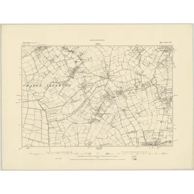 1884 Map of Somerset XXVI.SE