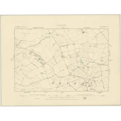 1884 Map of Somerset XXVII.NE