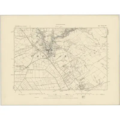 1884 Map of Somerset XXVII.NW