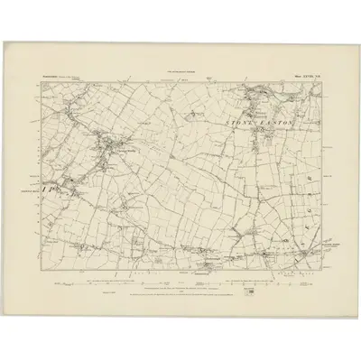 1884 Map of Somerset XXVIII.NE