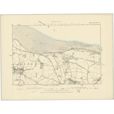 1887 Map of Somerset XXXV.SE