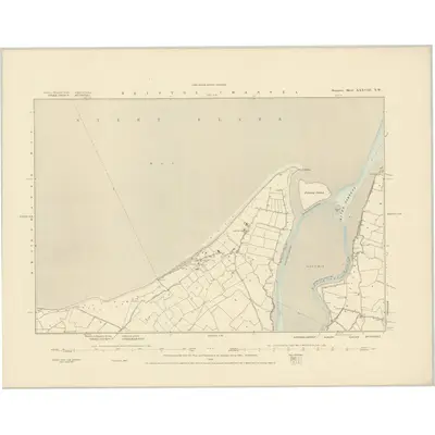 1886 Map of Somerset XXXVIII.NW